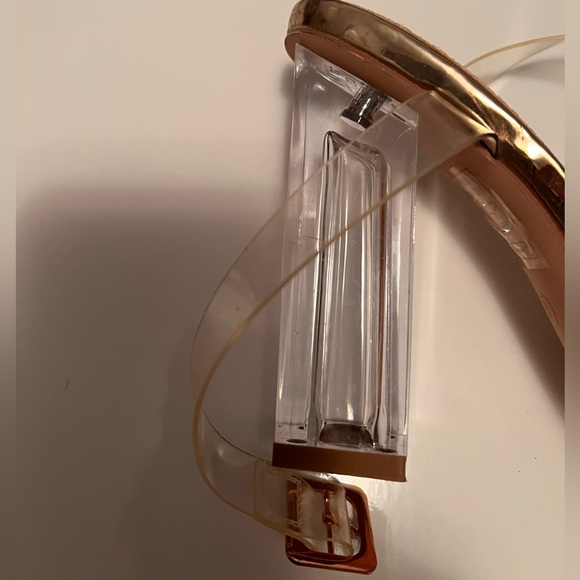 Classy glass High Heels in Rose Gold Colour - Picture 5 of 12